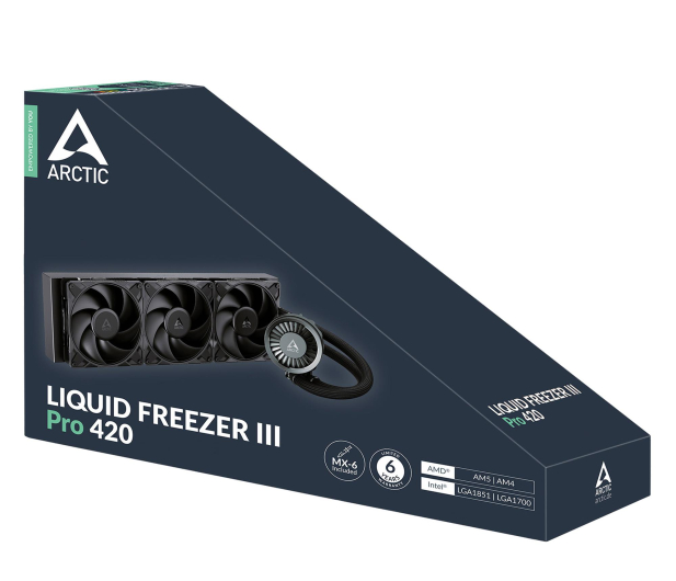 ARCTIC Liquid Freezer III Pro 420 3x140mm ACFRE00181A - 1353159 - zdjęcie 6